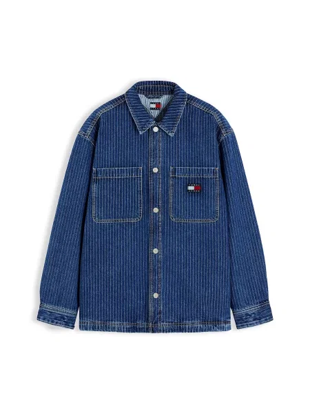 Tommy Jeans Geacă de primăvară-toamnă denim / deschis albastru