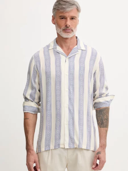 OAS srajca viskozna modra