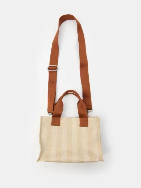 Сумка-хобо кремовий