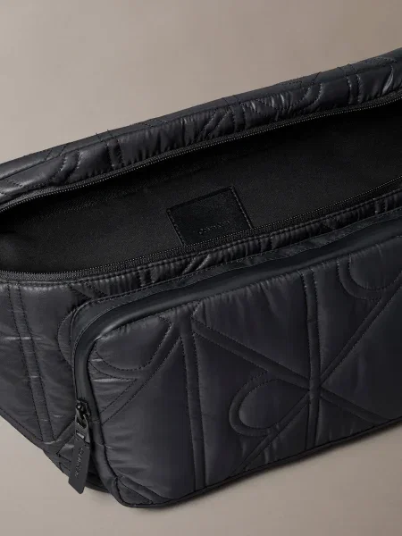 Geantă Calvin Klein Puffer Sling Bag Black Universal negru