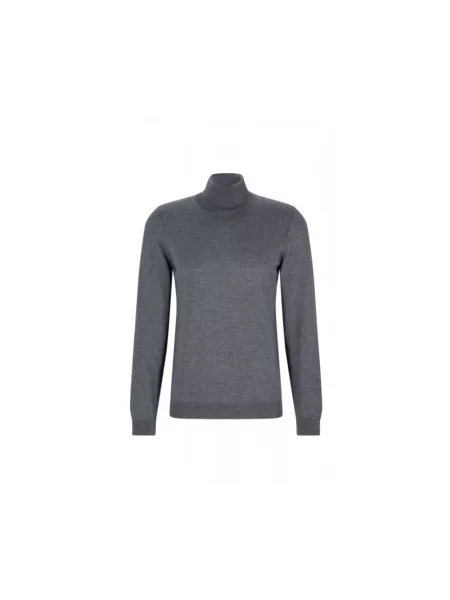 Sweter Hugo wełniany szary