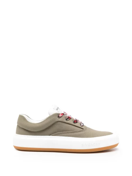 Sneakerși Givenchy din canvas verde