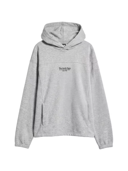 Hanorac cu glugă The North Face gri