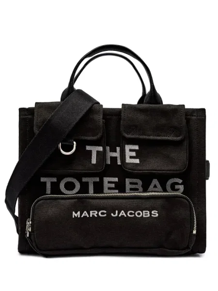 Marc Jacobs Geantă shopper The Cargo Canvas Medium Tote Bag negru