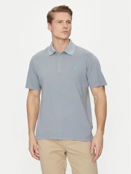 Jack&Jones Tricou polo William celest albastru