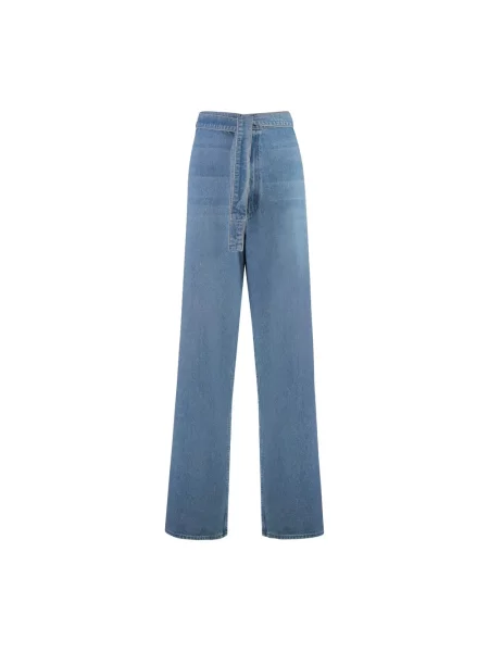Jeansy Mother niebieskie