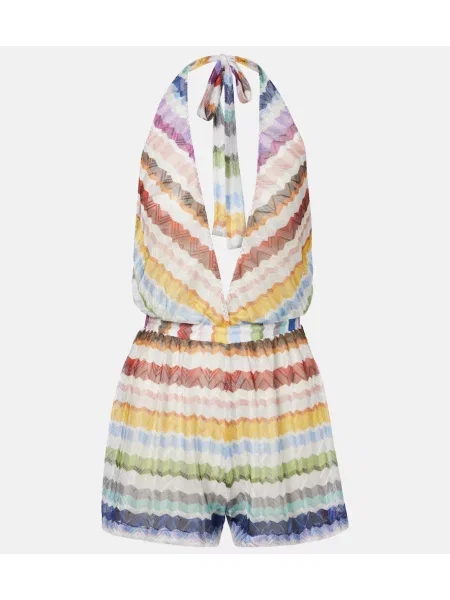 Salopetă scurtă Missoni cu gât halter