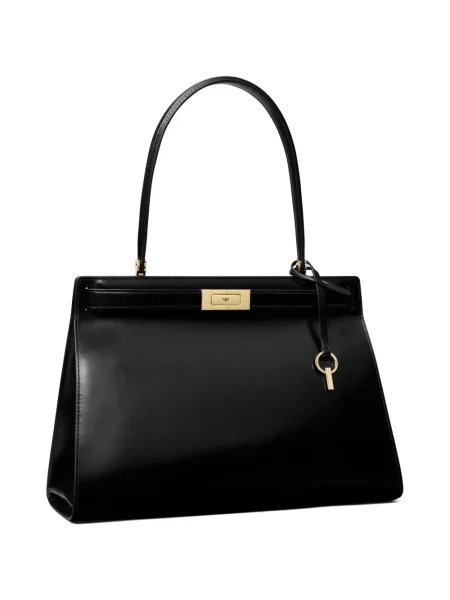 Geantă shopper Tory Burch clasică negru