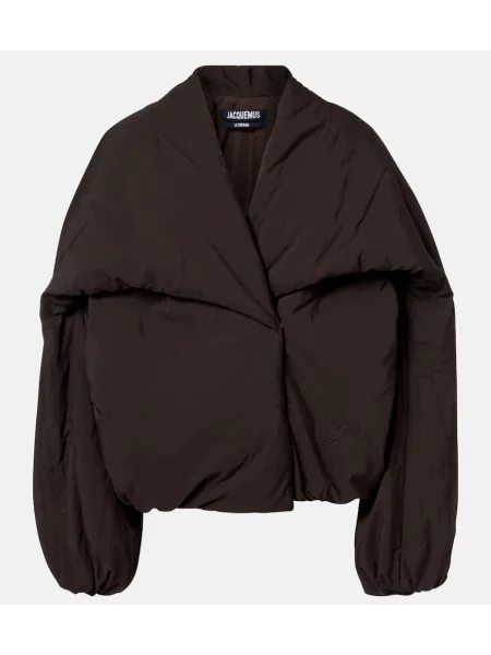 Geacă bomber Jacquemus maro