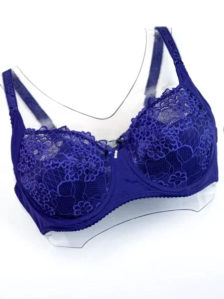 ISSA Plus Бюстгальтер Текстиль синій