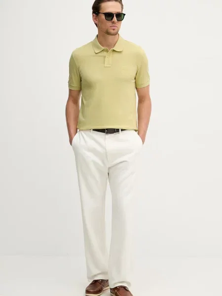 Поло Boss Orange оранжевое