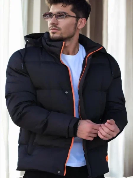 Яке Dewberry с качулка черно