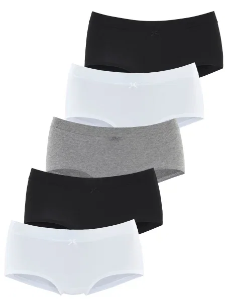 VIVANCE Spodnje hlače siva / črna bela