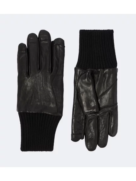 Mănuși Rick Owens din piele negru