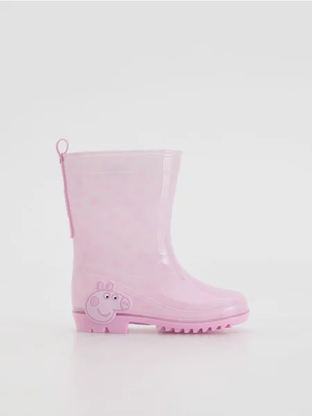 Резиновые сапоги Reserved розовые