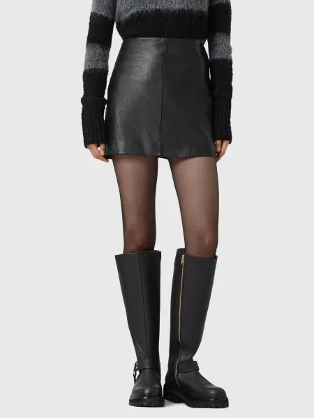 AllSaints Fustă RENAI' negru