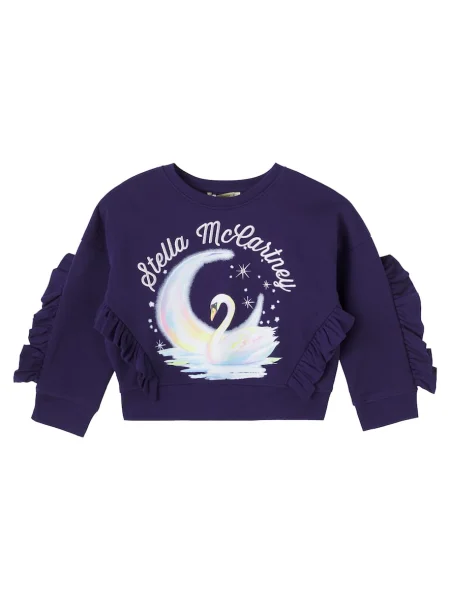 Gyerek melegítő felső Stella Mccartney kék