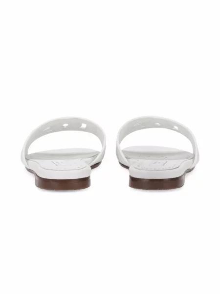 Dětské sandály Dolce & Gabbana bílé