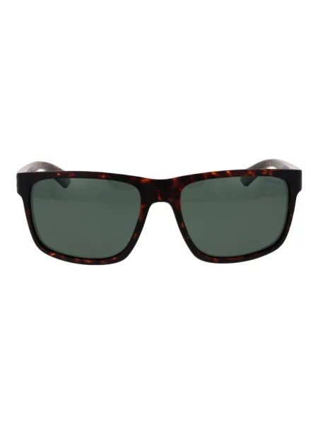 Okulary przeciwsłoneczne Polaroid PLD matte brown havana/green polarized brązowe