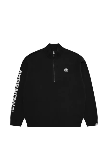 Pulover Aape By A Bathing Ape cu imagine negru