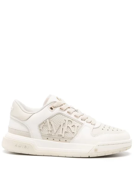 Sneakerși Amiri din piele alb