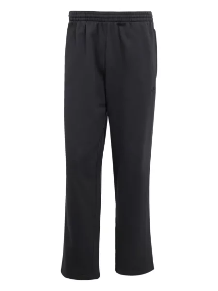 Pantaloni Adidas cu șireturi din dantelă cu broderie negru