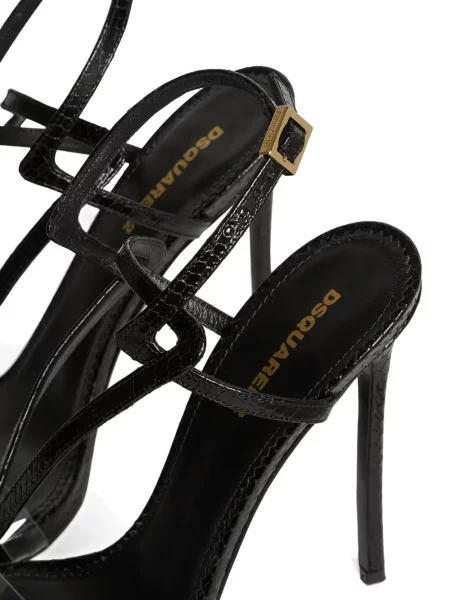 Sandale Dsquared2 din piele negru