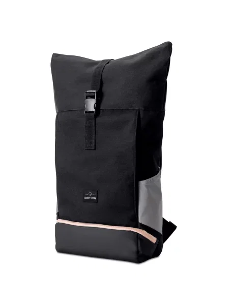 Johnny Urban Ruksak Allen Medium antracit siva / svijetlosiva / roza crna