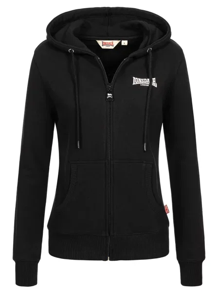 Худі Lonsdale Calder Vale бавовна/поліестер чорний