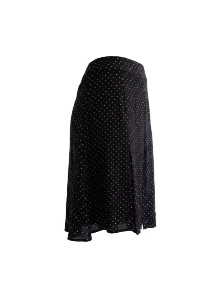 Spódnica midi Trussardi w grochy czarna