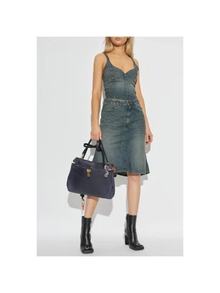 Top Balenciaga niebieski