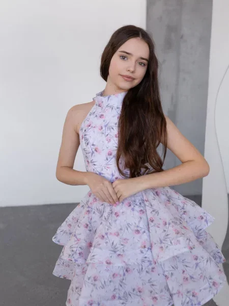Детское платье мини Cvetkov