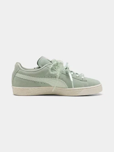 Кеди низькі PUMA Suede Bloom Wns комбінований верх зелений