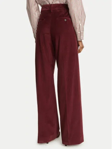 Weekend Max Mara Hlače TANIA bordo
