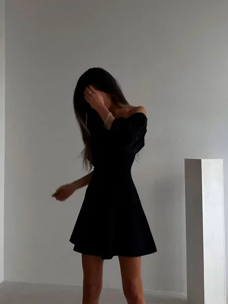 Платье мини Uaclothes черное