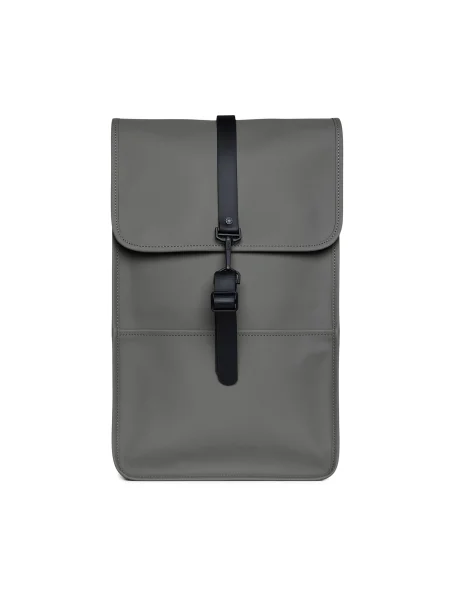 Раница Rains Backpacks голям с изчистен дизайн сиво