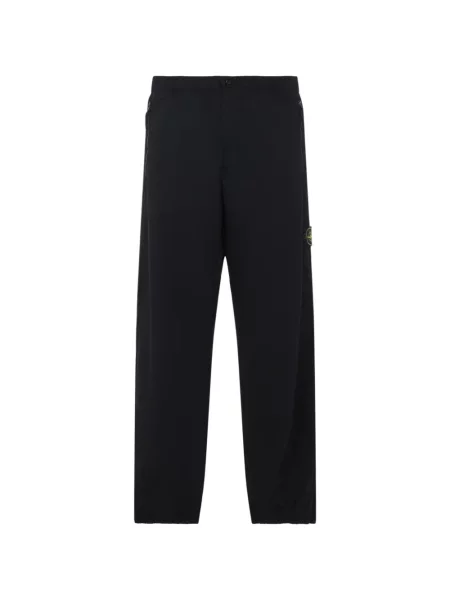 Pantaloni Stone Island cu strasuri alergare negru