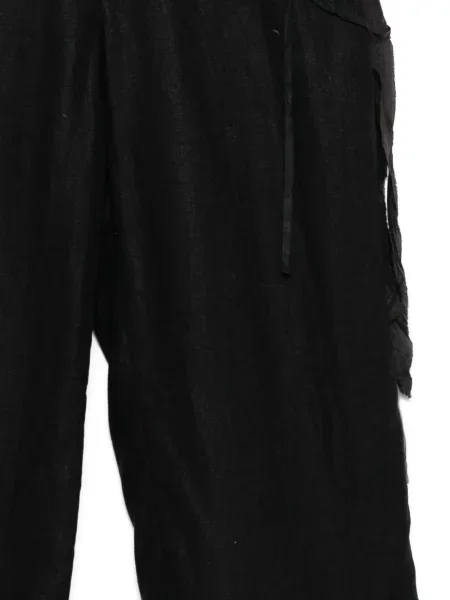 Cu centură pantaloni Midorikawa negru