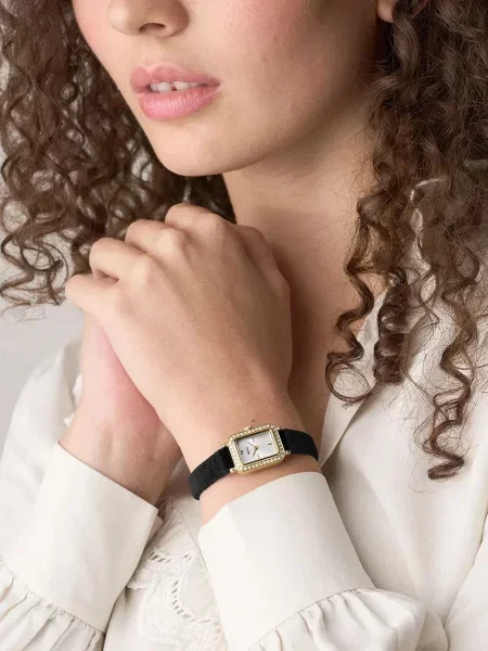 Годинник Fossil золотий