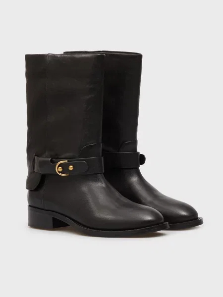 Кожаные ботинки Prpy черные