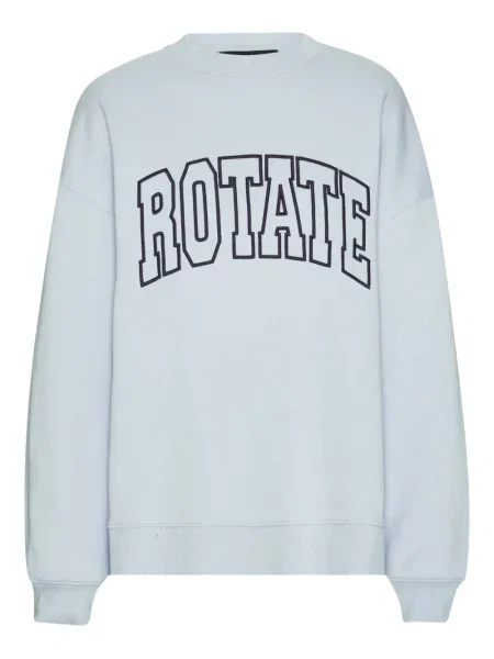Hanorac Rotate Birger Christensen cu broderie albastru