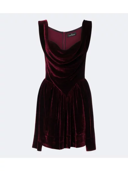 Rochie Vivienne Westwood de catifea