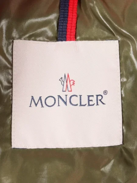 Páperová bunda Moncler Maya oranžová