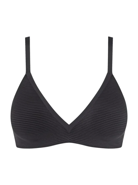 SLOGGI Sutien ZERO Feel Air gri închis negru