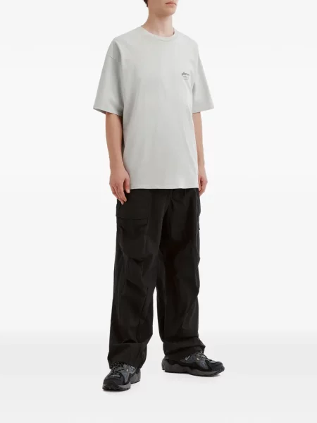 Pantaloni cargo Aftermaths cu cordon negru
