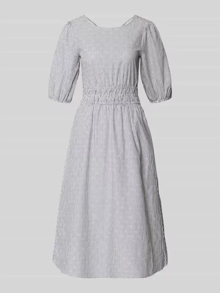 Taliowana sukienka casualowa z czystej bawełny model CHIA' Pepe Jeans