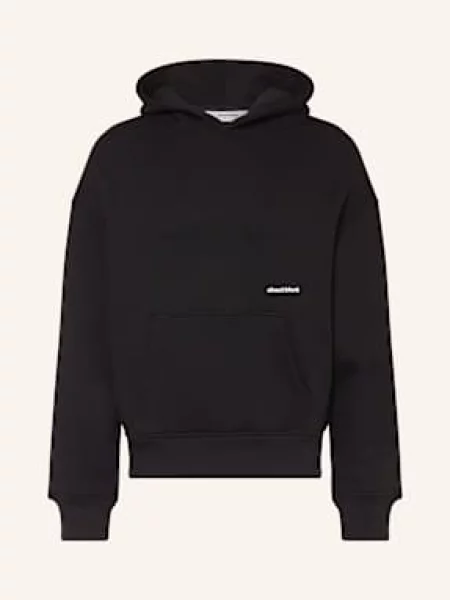 About:Blank Bluza Z Kapturem schwarz biała