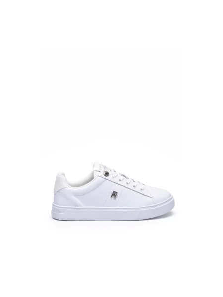 Sneakersy Tommy Hilfiger skórzane białe