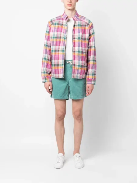 Polo majica Polo Ralph Lauren s vezom od kašmira zelena