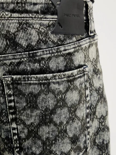 Daily Paper jeansy Velvet Rahul niebieskie